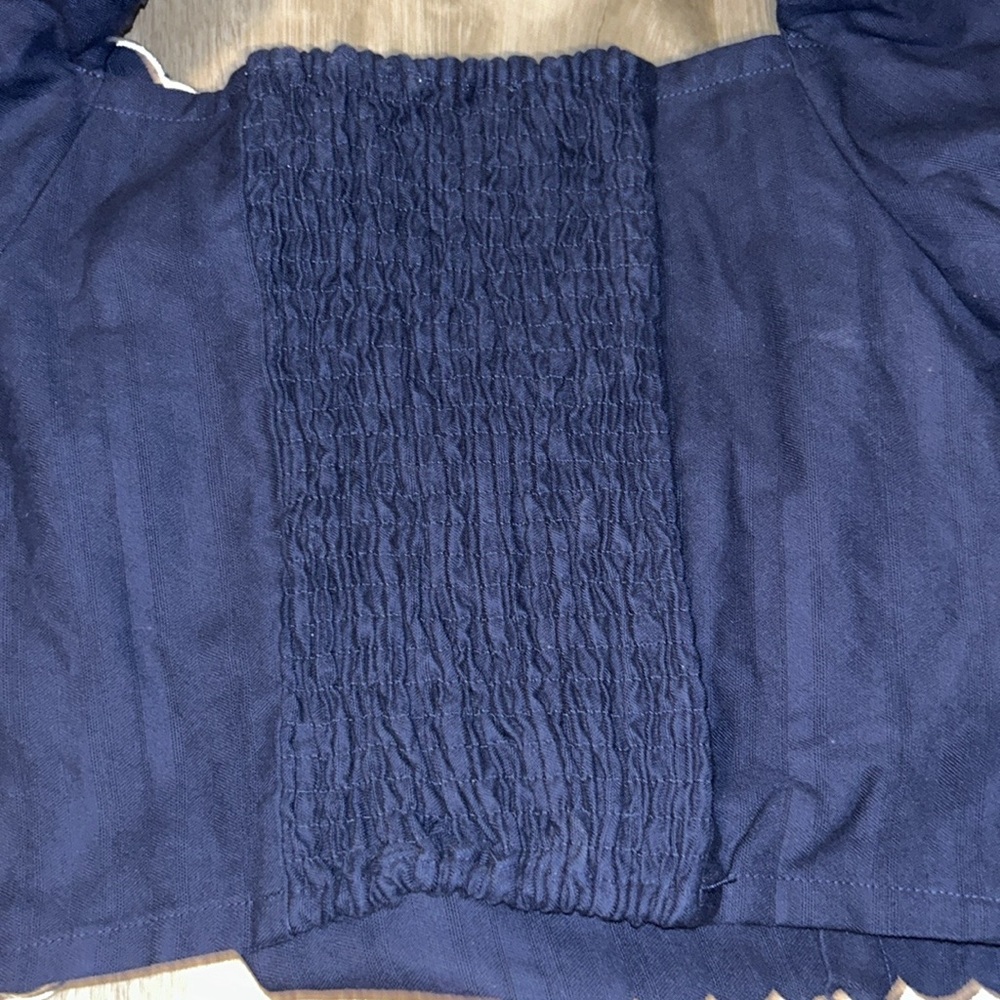 Mare Puff Sleeve linen wrap blouse - Picture 8 of 11